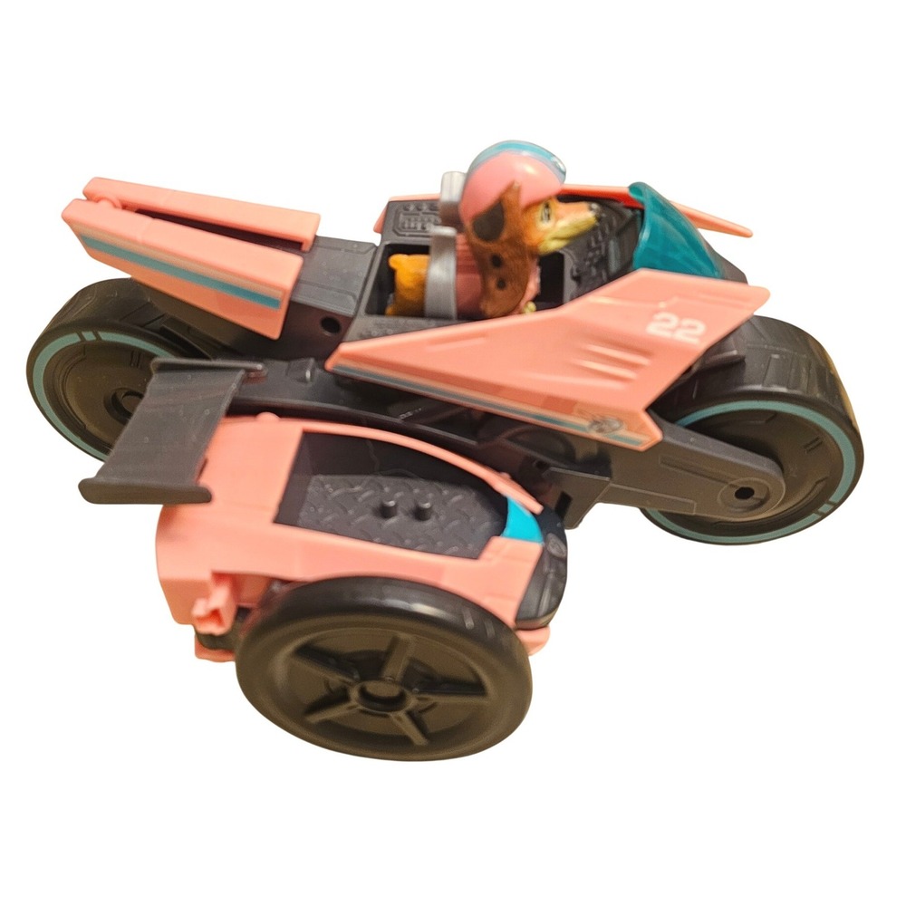 Paw Patrol Liberty Movie Motorcycle‎ with Sidecar and Figure Pink Grey 22